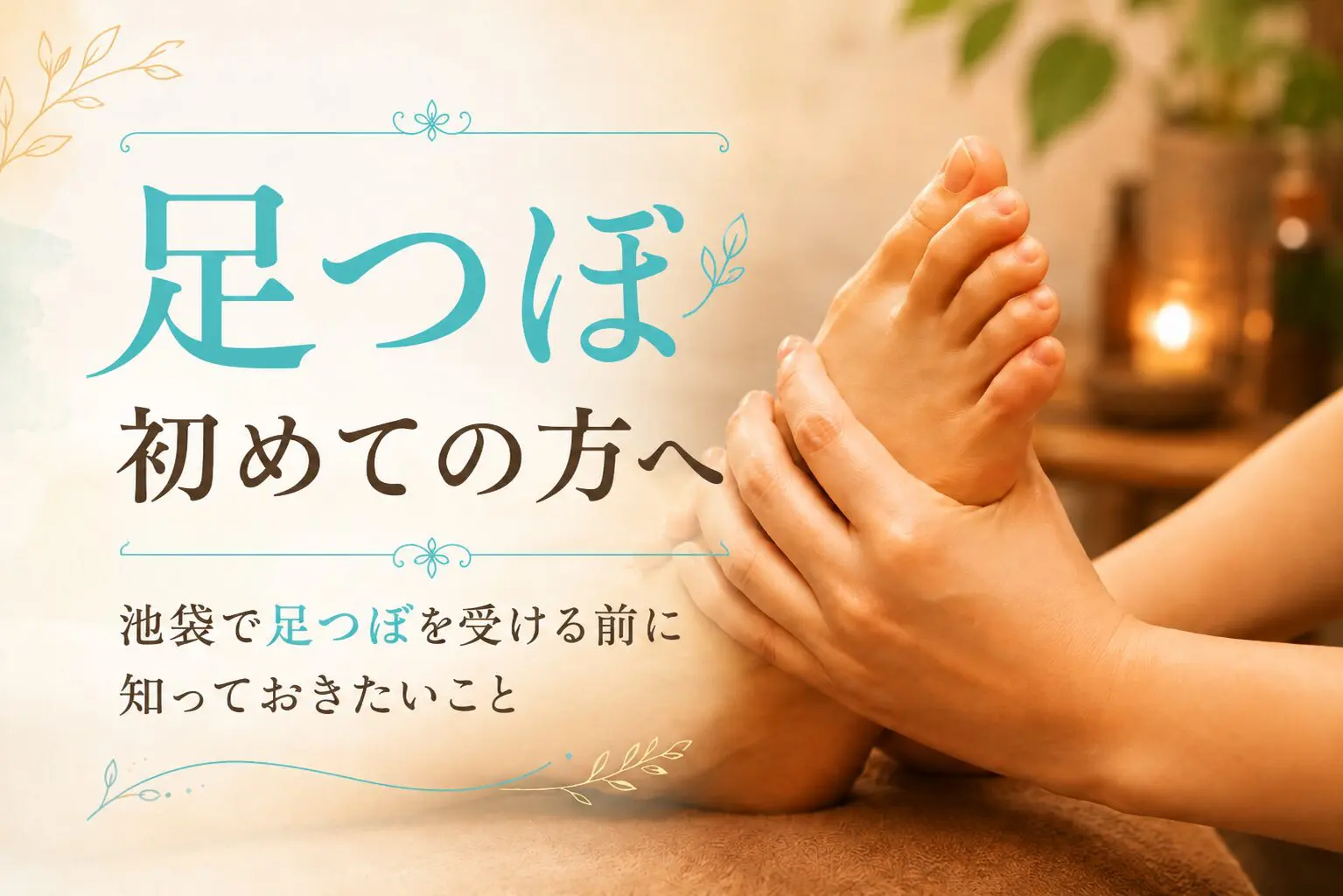 足つぼが初めての方へ｜池袋で足つぼを受ける前に知っておきたいこと